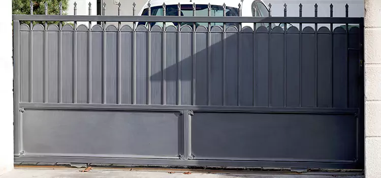 Metal Driveway Gate Installation South Valley